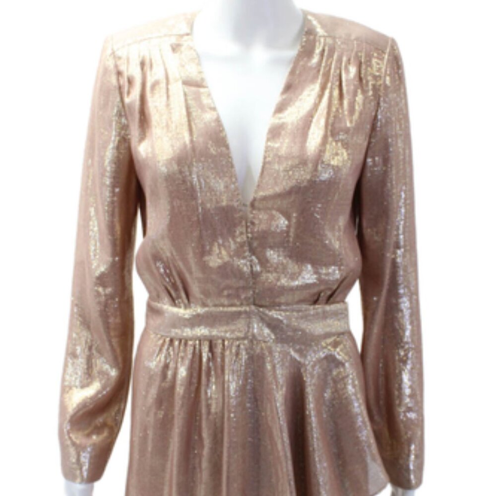 Ramy Brook Metallic Dress Size 4
